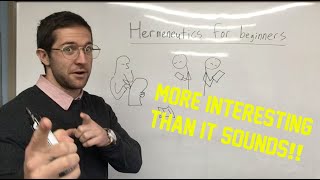 Intro to Hermeneutics in under 5 minutes [upl. by Tnahsin]