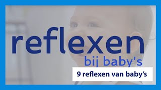 9 reflexen van babys  ontwikkelingspsychologie [upl. by Anrak]