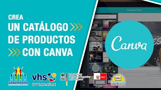 Crea un catálogo de productos con CANVA [upl. by Atinahs]