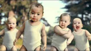 HP Printer Commercial  Evian Babies  Brand New Key  Widescreen 169 [upl. by Connett]