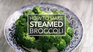 How to Perfectly Steam Broccoli Every Time [upl. by Alegnave]