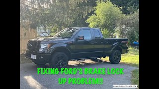 How to Fix the Locking Brake Problem on Ford F150 [upl. by Seedman]