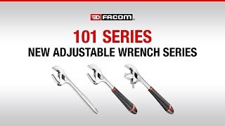 101 Series  ADJUSTABLE WRENCH SERIES  FACOM [upl. by Cychosz]