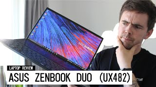 Asus Zenbook Duo 14 2021 review UX482  A dualscreen laptop for the masses [upl. by Judsen]