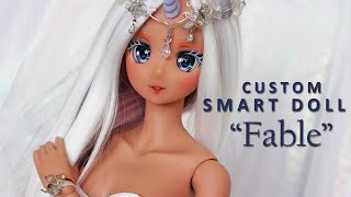 Smart Doll Repaint “Fable” – Custom Chitose Unicorn Bride – Valentine’s Collab with Enchanterium [upl. by Ettenot]