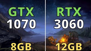 GTX 1070 VS RTX 3060 TEST IN 10 GAMES [upl. by Meyer]