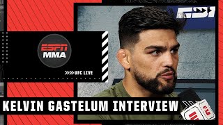 Kelvin Gastelum lauds his training camp for Jared Cannonier fight at UFCVegas34  ESPN MMA [upl. by Enirhtak]