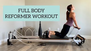 Pilates Reformer Workout  Full Body  Intermediate [upl. by Armalla]