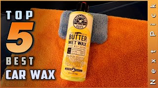 Top 5 Best Car Waxes Review in 2024 [upl. by Ylerebmik]