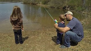 KIDS FISHING  A FEW TIPS amp TRICKS [upl. by Lennad]