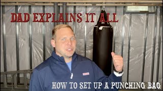 How to Hang a Punching Bag AKA The Heavy Bag [upl. by Elane14]