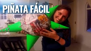 ¿Cómo hacer una piñata sin engrudo Tutorial fácil y rápido [upl. by Goebel]