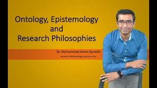 Ontology Epistemology and Research Philosophies [upl. by Haneehs]