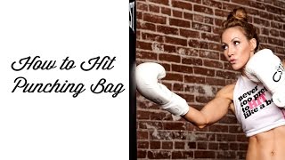 How To Punch a Punching Bag [upl. by Einna]