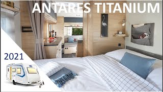 ✨Gamme 2021  Caravanes ANTARES TITANIUM Caravelair⚡️ [upl. by Ahcsim]