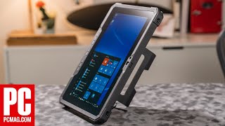 Dell Latitude 7220 Rugged Extreme Tablet Review [upl. by Hanala]