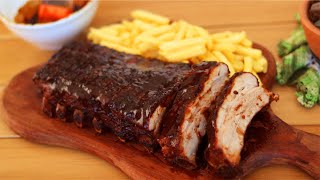 COSTELINHA DO OUTBACK COM MOLHO BARBECUE  FÁCIL  TODAS AS DICAS  RIBS ON THE BARBIE Dika da Naka [upl. by Granger]