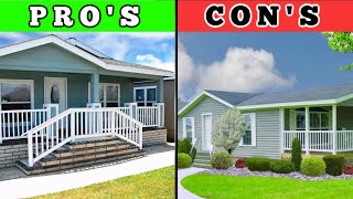 Mobile Homes Pros and Cons  Manufactured Homes [upl. by Sawyere]