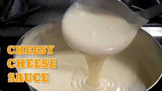 CHEESY CHEESE SAUCE  CHEESE FOR BURGER FRIES NACHO [upl. by Leggett]