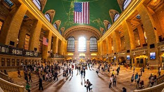 Walking Tour of Grand Central Terminal — New York City 【4K】🇺🇸 [upl. by Elyak581]