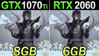 GTX 1070 Ti Vs RTX 2060  1080p and 1440p Gaming Benchmarks [upl. by Frasquito]