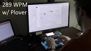 289 WPM in TypeRacer Using Plover Steno  HowTo Guide [upl. by Kcim432]