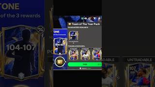 Toty 104107 pack opening😁😂 fifa shorts  fcmobile football [upl. by Annala]