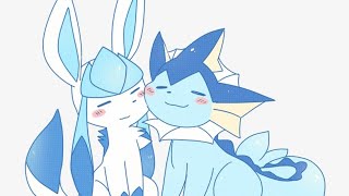 Vaporeon x Glaceon Amv Here With Me [upl. by Tita303]