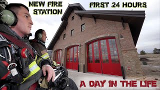 First 24 Hours in a New Fire Station  A Day in the Life [upl. by Attiuqaj]