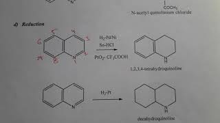 QUINOLINE  Synthesis Reactions and Medicinal uses [upl. by Esoranna]