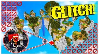 UNDER THE MAP BED WARS GLITCH works Minecraft BED WARS Trolling [upl. by Yragerg]