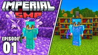 New Minecraft YouTubers SMP  Imperial SMP 1 [upl. by Tris791]