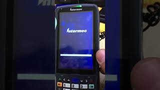 İntermec CN51 Cleanboot  Hard Reset [upl. by Nosmas378]