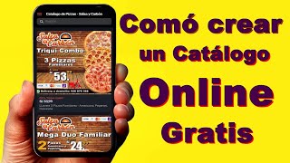 Como crear un catalogo Online gratis 2021 [upl. by Sadick]