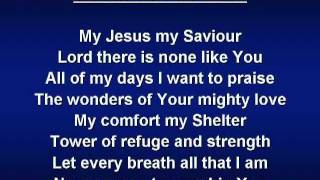 Shout To The Lord  lyrics [upl. by Edgard]