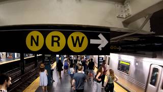 ⁴ᴷ The Busiest NYC Subway Station Times Square–42nd StreetPort Authority Bus Terminal [upl. by Oberheim262]