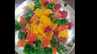 jujubes recipegummies recipeஜெல்லி மிட்டாய்jellycandyrecipe [upl. by Nitaj229]