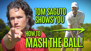 Tom Saguto Shows You How To Mash The Ball  Clean Contact Every Time [upl. by Nichola]