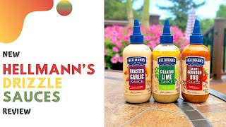 NEW Hellmanns Drizzle Sauces Review [upl. by Aigneis]