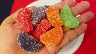 These are Sugar Coated Fruit Slices Jelly Candy [upl. by Eva102]