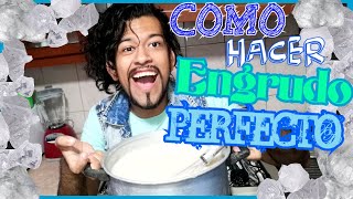 Como hacer Engrudo PERFECTO EDREI POP [upl. by Demakis]