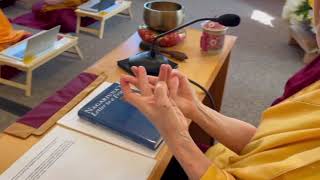 How to Make the Mandala Offering Mudra [upl. by Ynattirb]