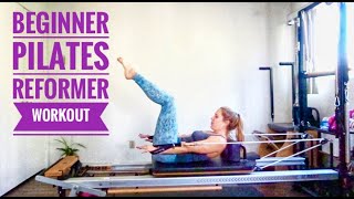 Beginner Pilates Reformer Full Body [upl. by Irene]