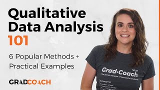 Qualitative Data Analysis 101 Tutorial 6 Analysis Methods  Examples [upl. by Rebeka]