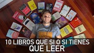 10 Libros que te CAMBIAN la VIDA Y en que ORDEN Leerlos 😉 [upl. by Ial]