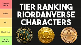 Tier Ranking Riordanverse Characters [upl. by Uahsoj]