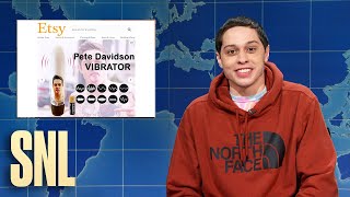 Weekend Update Pete Davidson on Staten Island COVID19 Protests  SNL [upl. by Ennaer]