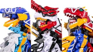 Power Rangers Dino Charge Kyoryuger DX Brave Tyranno King Dinosaurs korea ver Robot Toys [upl. by Donahue]