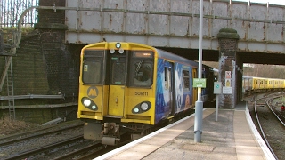 Half an Hour at 216  Birkenhead North Station 1022017  Class 507 508 terminus [upl. by Hametaf]