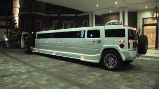 Back to the Future Hummer Limo video tour [upl. by Cirted539]